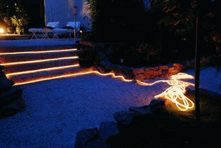 Image of
          garden lighting